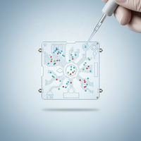 Pièces acryliques personnalisées pour la science de la vie, moulées par injection, avec cœur fluide, usinées CNC, moule médical, puce microfluidique, détection génétique, ISO