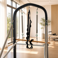 Machine de Pilates multifonctionnelle Half Cadillac Reformer Tower avec résistance à ressort pour studio commercial et salle de sport à domicile