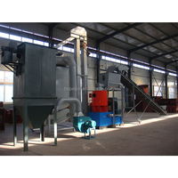 Proyecto Llave en Mano, Línea de Producción Automática de Pellets de Madera y Arena para Gatos a partir de Biomasa, Trituradora de Madera con Capacidad de 1000-1200KG/H, Marca HOPE