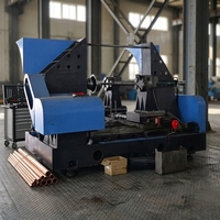 Machine de tournage automatique CNC pour tuyaux en acier inoxydable et aluminium, pour ustensiles de cuisine et caches de lampes