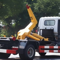 Mécanisme de bras télescopique hydraulique Dongfeng pour le transport de déchets résidentiels urbains
