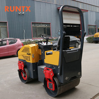 Nouveau siège de marque RUNTX pour compacteur routier diesel de 1 tonne et 1,5 tonne, machine à rouleaux, longue garantie, construction