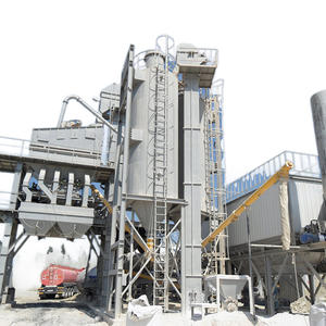 160 t/h usine de mélange d'asphalte pour la construction de routes station de mélange d'asphalte mobile usine de mélange de bitume - Product Image 4