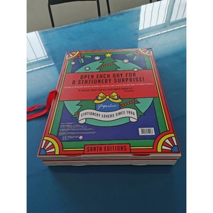 Custom Advent Calendar <b>Empty</b> Luxury Cardboard Paper <b>Box</b> <b>Gift</b> Beauty Packaging Countdown Christmas Advent Calendar <b>Box</b> - Product Image 4