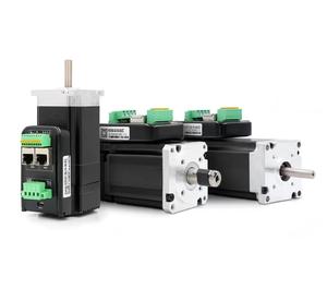 Mô-tơ servo tích hợp và bộ điều khiển JMC 180W Nema 34 AC, 36VDC, mô-men xoắn 0.6N.m, dòng điện 7.5A, tốc độ 3000 vòng/phút, đường kính trục 8mm, mã IHSV57-30-18-36 - Product Image 4