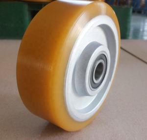 150 x50/50- 20 mm Polyurethane चलने कच्चा लोहा समर्थन पहिया स्टेबलाइजर पहिया <span class=keywords><strong>OMG</strong></span> बिजली चटाई पर इस्तेमाल किया ट्रक - Product Image 2