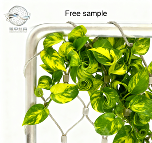 Настраиваемая сетка из нержавеющей стали-легко установить 304/316 проволочную сетку для зеленых стен и фасадов - Product Image 3