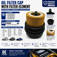 Tappo Serbatoio Motore di Qualità Superiore per BMW E60 F83 F87 2016-2019; OE 11427525334+ 11427566327 11427854445 11427953129