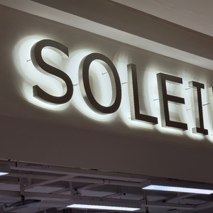 Tùy chỉnh 3D dẫn đăng ký chiếu sáng chữ dẫn Acrylic thép không gỉ quảng cáo dấu hiệu trường học tòa nhà - Product Image 1