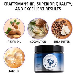 Mascarilla Capilar Seca Orgánica Joynna con Proteínas de Queratina y Espino Amarillo - Crema Hidratante y Reparadora - Product Image 4