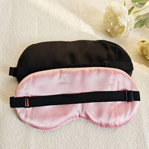 Maschera per occhi con riempimento di semi di lino con fodera in raso di seta lavabile meditazione relax a microonde tappetino riscaldante ponderato per dormire maschera - Product Image 3