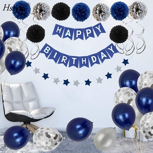 Decoraciones <span class=keywords><strong>de</strong></span> <span class=keywords><strong>Cumpleaños</strong></span> para <span class=keywords><strong>Hombre</strong></span>, Decoraciones <span class=keywords><strong>de</strong></span> Fiesta <span class=keywords><strong>de</strong></span> <span class=keywords><strong>Cumpleaños</strong></span> Azules para <span class=keywords><strong>Hombre</strong></span>, Mujer, Niños y Niñas, Globos <span class=keywords><strong>de</strong></span> Feliz <span class=keywords><strong>Cumpleaños</strong></span>, Decoración <span class=keywords><strong>de</strong></span> Fiesta SET0563 - Product Image 5