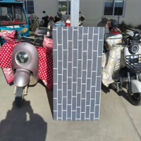 Pierre artificielle en polyuréthane pour mur, briques flexibles ultra-minces, carreaux de parement, fausse brique en PU, décoration 3D, panneau mural en pierre PU