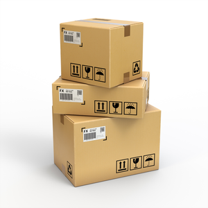 Boîte en carton ondulé avec doublure en carton imprimée avec logo personnalisé en gros, écologique, recyclée, avec gaufrage, emballage de haute qualité - Product Image 4