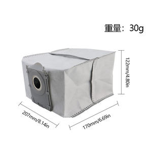 Sac à poussière Ecovacs T50 Pro X8Pro X8PRO PLUS, filtre à charbon actif de remplacement pour aspirateur robot, usage domestique - Product Image 4