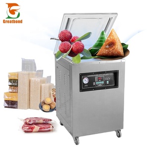 Máquina de Envasado al Vacío Industrial Vertical Dz500, Automática, Eléctrica, de Nitrógeno, de Una Cámara, para Carne, Mariscos y Frutas - Product Image 1