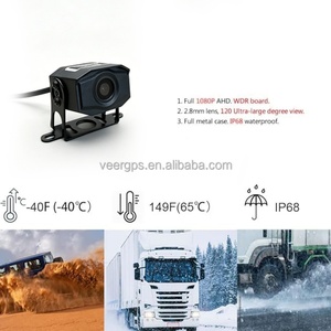 Sistema de Asistencia de Marcha Atrás para Automóvil de 7 Pulgadas, Kit de Monitor DVR de 4 Canales, Sistema de Estacionamiento para Camiones, Autobuses y Vehículos, Cámara de Seguridad con Vista Trasera y Lateral - Product Image 4