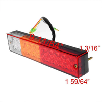 Nouvelles lumières de remplacement pour remorque et chariot élévateur KL 20-LED haute luminosité noires - Modèle de haute qualité 17881-0Y220