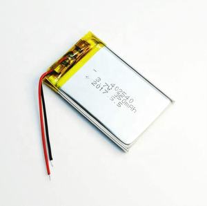 KC <span class=keywords><strong>3</strong></span>,7 V 701250 350mAh small lithium polymer battery - Product Image 6