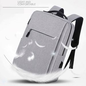 Sac à dos pour ordinateur portable Ys58 personnalisé grande capacité avec chargement USB, sac à dos professionnel avec logo personnalisé pour usage quotidien - Product Image 3