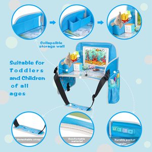 Échantillon gratuit de housse de table de plateau de voyage avec poches, essentiels de voyage pour bébés, tout-petits, adultes, plateau de voyage pour enfants - Product Image 4