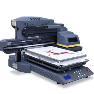 小尺寸DTG纺织服装打印机t恤打印机a 3尺寸3550台式平板数码直接服装印刷机