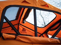 Carpa de techo de camping de lujo grande 4wd con skyview