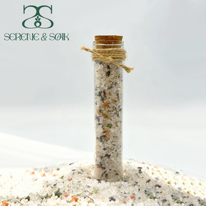 S & Soak Sal de baño perfumada con limón natural orgánico Exfoliante húmedo Exfoliante corporal para pies Limpieza profunda Sal marina con cuidado de la piel hidratante - Product Image 6