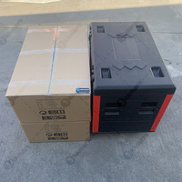 Kkmark Vente en gros Mallette à outils empilable et détachable en HDPE Mallette polyvalente et robuste étanche pour vol et route ATA en stock