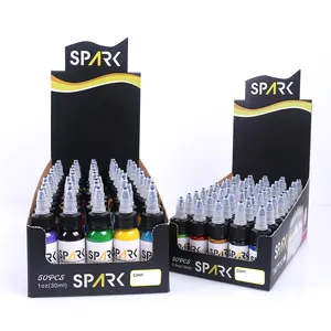 Spark Wholesaleカスタマイズ0.5OZ15ML無毒化粧品プロフェッショナル高品質タトゥーインクボディ用