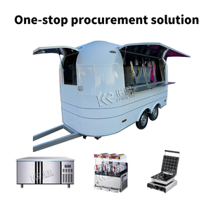 Chariot à glace 2025, chariot à glace pilée, chariots de nourriture mobiles à vendre, cuisine mobile, camion de nourriture à vendre - Product Image 2