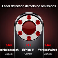 Détecteur de caméra cachée AK400 Détecteur de caméra sans fil anti-espion Localisateur de signal RF Filtre infrarouge Scanner GSM GPS Tracker