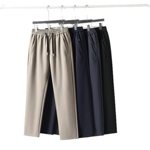 Herbst Neue Herren Stretch Atmungsaktive Sporthose Vielseitig Einsetzbar Übergröße Business Wasserdichte Gerade Freizeithose - Product Image 4