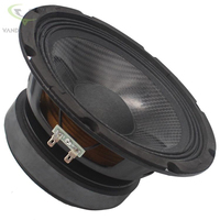 Altavoz de Rango Medio para Auto y Camioneta, de Fibra de Carbono, 600W, 8 Pulgadas, Sonido Potente