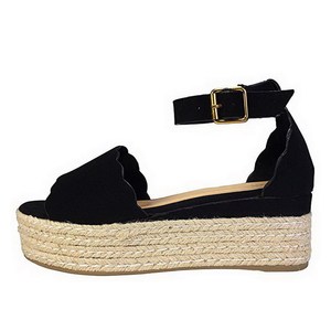 <span class=keywords><strong>Sandali</strong></span> all'ingrosso con cinturino alla caviglia <span class=keywords><strong>sandali</strong></span> con plateau da <span class=keywords><strong>donna</strong></span> <span class=keywords><strong>espadrillas</strong></span> - Product Image 2