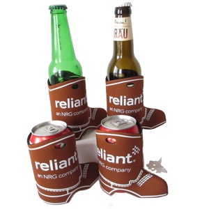 RYO Custom Logo Neoprene Waterproof Thermal Insulated Foldable Flat Boot <b>Shoes</b> 2mm/3mm Shaped 12oz Beer/Cans Cooler Sleeve - Product Image 5