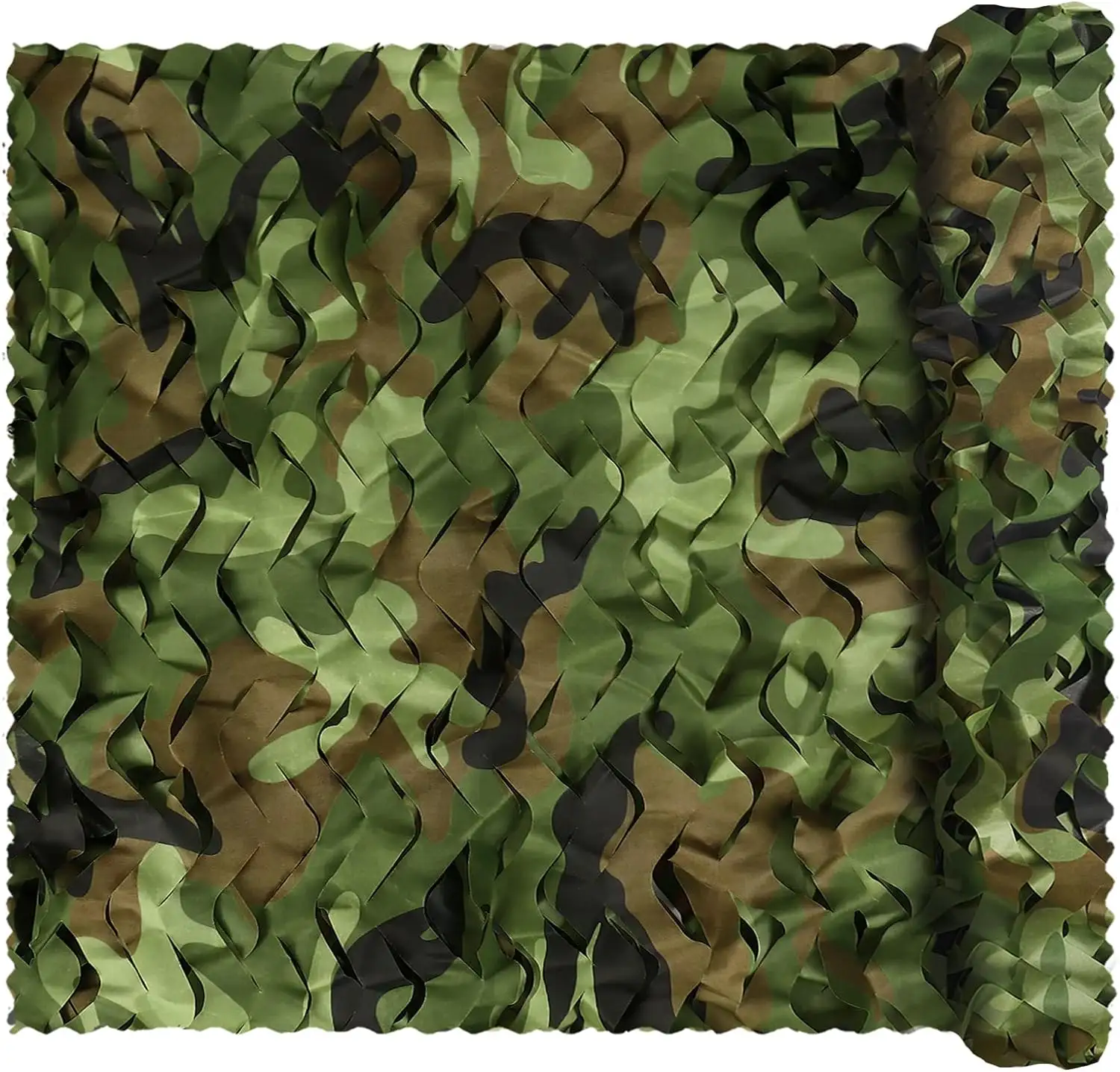 Langlebiges Polyester-Camo-Netz 210 D Wald-Infrarot-Gitter für Jagd-Trainingsnetz