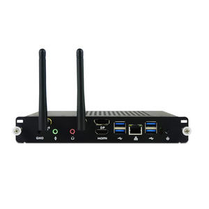 Diskon besar I5 4310M Linux jendela Barebone 4K 30Hz OPS komputer Mini untuk pendidikan kantor Panel sentuh papan putih elektronik - Product Image 2