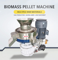 Petite usine de fabrication de granulateurs de biomasse pour paille, sciure et coques de riz