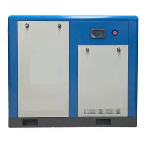 Fornecimento de fábrica Compressor de ar de parafuso rotativo silencioso pequeno elétrico industrial de baixa pressão 15kw 18.5kw
