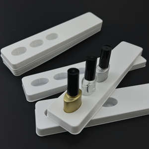 Emballage de plateau blister blanc de forme personnalisée pour bouteille de vernis à ongles en gel - Product Image 5