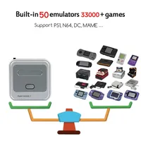 Anker R8 — mini console de jeux vidéo rétro pour PS1/N64/50 émulateurs intégrés, avec 33000 jeux, prend en charge une sortie HD sans fil