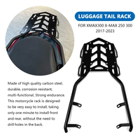 Pour Yamaha XMAX300 X-MAX 250 300 2017-2023 Kit de porte-bagages arrière Support de coffre en acier au carbone étagères arrière systèmes de carrosserie de moto