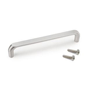 EMUCA 20 pz 9360751 manici in metallo nichel satinato 160mm interasse per armadi cassetti cassettiere 9360751 manopole - Product Image 1