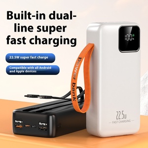 Siêu Lớn 30000MAh Xách Tay Điện Thoại Di Động Xuất Khẩu Type-C Giao Diện Tự Vành Đai Dòng Siêu Nhanh Phí Cho Cắm Trại Ngoài Trời - Product Image 5