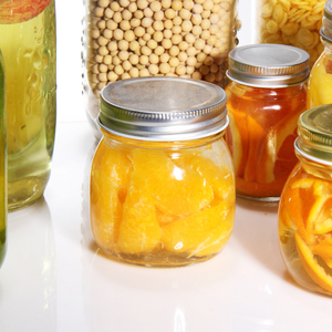 Bán buôn 16 oz đồ uống lạnh sử dụng số lượng lớn cốc thủy tinh màu nước trái cây <span class=keywords><strong>Mason</strong></span> Jar uống cup với xử lý - Product Image 2