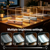 Lámpara de Escritorio LED Moderna de Panel Plano, Profesional, Antideslumbrante, con Protección Ocular y Luz Azul Cero, Adecuada para la Lectura de Niños