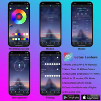 Bande lumineuse LED pour l'intérieur de la voiture, lumière d'ambiance colorée en fibre optique, kits de lumière néon, contrôle par application, lampes décoratives automobiles, bande RGB