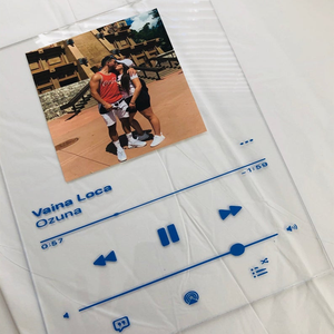 DUOYING-cubierta personalizada de álbum acrílico, cubierta de música personalizada, <span class=keywords><strong>Spotify</strong></span>, póster, escáner, juego, <span class=keywords><strong>llavero</strong></span> impreso - Product Image 3