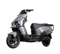 Moto électrique haute performance avec batterie lithium amovible, moteur sans balais, vitesse maximale de 45-80 km/h, autonomie de 150 km, charge rapide